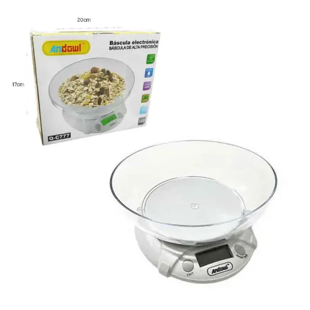 Andowl Ψηφιακή Ζυγαριά Κουζίνας Q-C777 - Electronic Kitchen Scale 075990 3