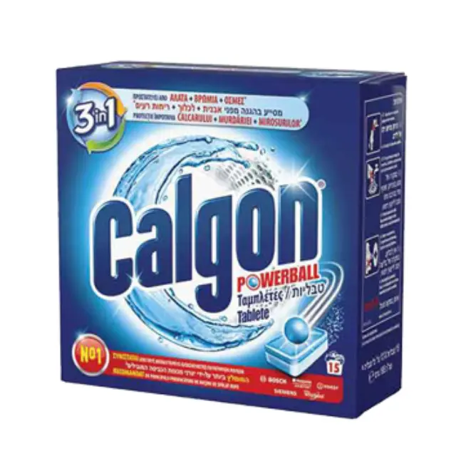 CALGON Ταμπλέτες Καθαρισμού 3in1 15τεμ