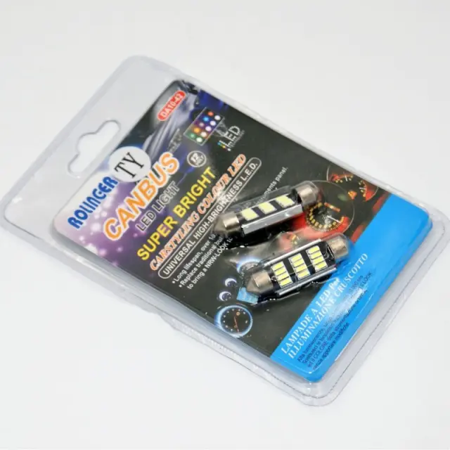LED ΨΕΙΡΕΣ ΑΥΤΟΚΙΝΗΤΟΥ CANBUS DA42-4014-12SMD RLG-YH041