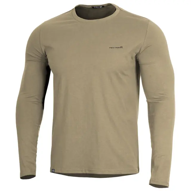 Pentagon Ageron 2.0 Long Arm Shirt-Μπλούζα για Καθημερινή Χρήση - 03-Coyote-Καφέ 3