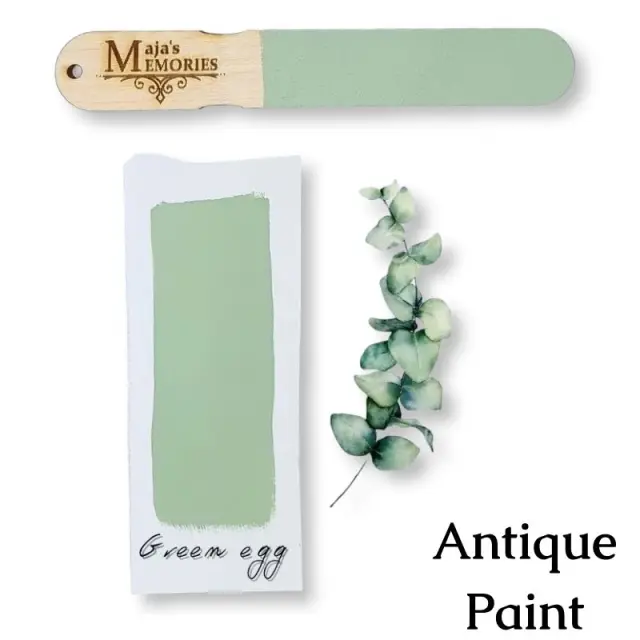 Χρώμα-εφέ πατίνας Antique Paint Maja's Memories, 150ml, Green egg