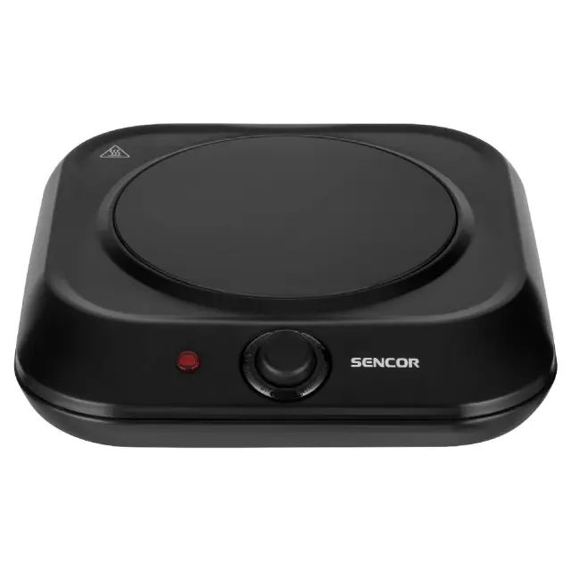 Φορητή Κεραμική Εστία Μονή 1200W 19cm Sencor SCP 1763BK Μαύρη 3