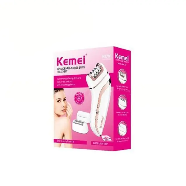 Kemei Σετ Αποτρίχωσης για Σώμα KM-1207 - Epilator 560046 3