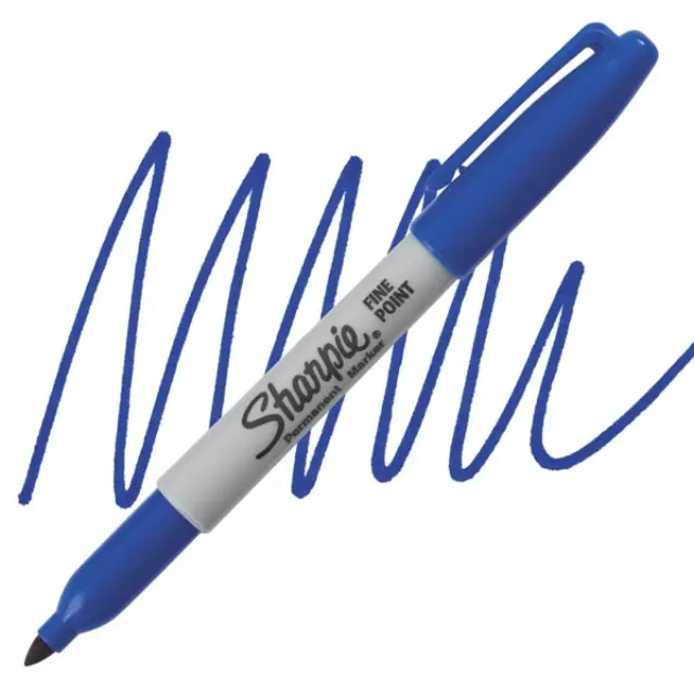 Μαρκαδόρος Sharpie Fine Permanent 0.9mm - Μπλε