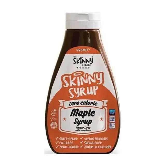 Skinny Food Co Zero Calorie Sugar Free Syrup - Maple 425mL
