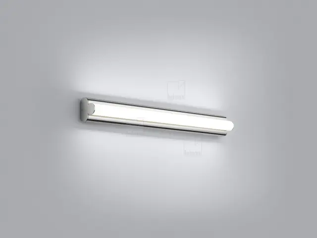 LOOM-2 Φωτιστικό Τοίχου & Οροφής Μπάνιου IP44 LED 12W Χρωμέ 3000K–4000K Χρώμιο