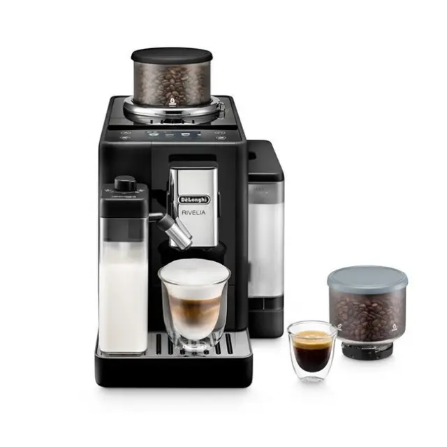 De'Longhi Αυτόματη Μηχανή Espresso Rivelia 1450W 19bar Black (EXAM 440.55.B)