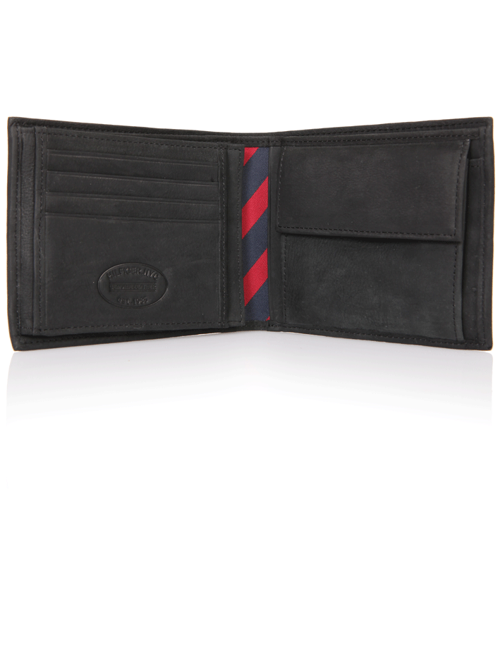 Πορτοφόλι TOMMY HILFIGER Johnson trifold Μαύρο 2