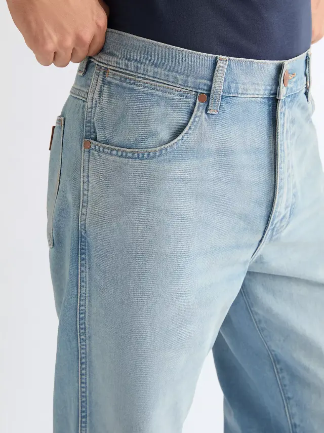 Wrangler Ανδρικό DOVE WING Τζιν Παντελόνι – Washed Blue - 31W 32L 3