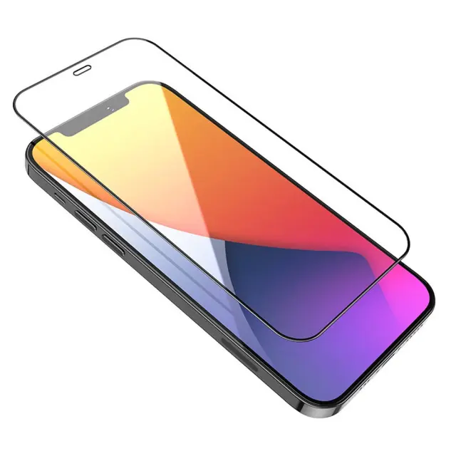 Tempered Glass Hoco Shatterproof Ultra-Fine Edge A19 Fullscreen HD 9H για Apple iPhone 12 Mini Μαύρο 3