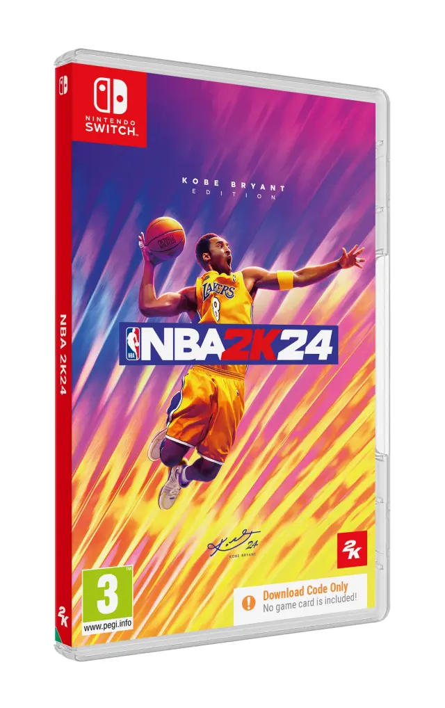 NSW NBA 2K24 Kobe Bryant Edition (Code in a Box)