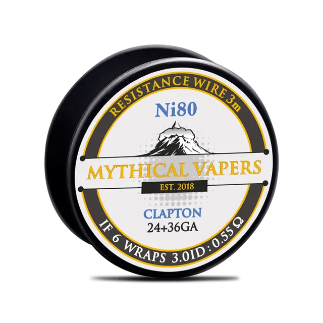 Clapton Ni80 3m - Mythical Vapers
