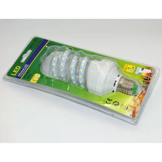 LED ΛΑΜΠΑ ΣΠΙΡΑΛ E27 12W 6000K 1220 2