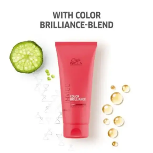Wella Professionals Invigo Brilliance Conditioner Coarse Hair 200ml 3