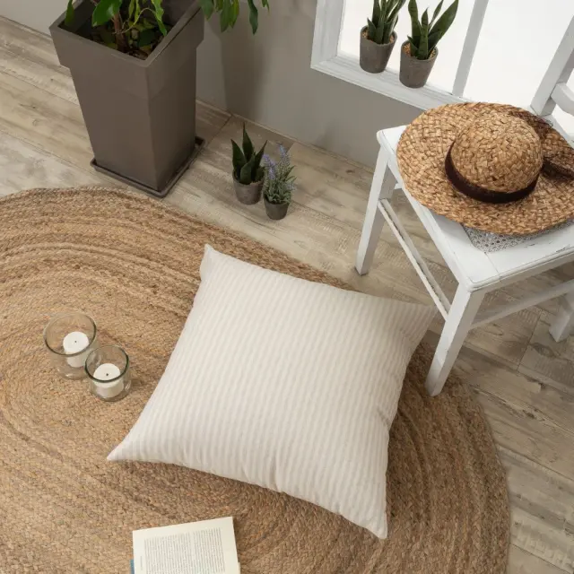 Μαξιλαροθήκη Guensa 11 TEORAN 65x65cm δαπέδου με γέμιση 3
