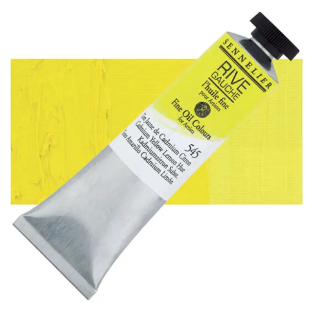 Sennelier Λάδι Rive Gauche 545 Cadmium Yellow Lemon Hue - 40ml