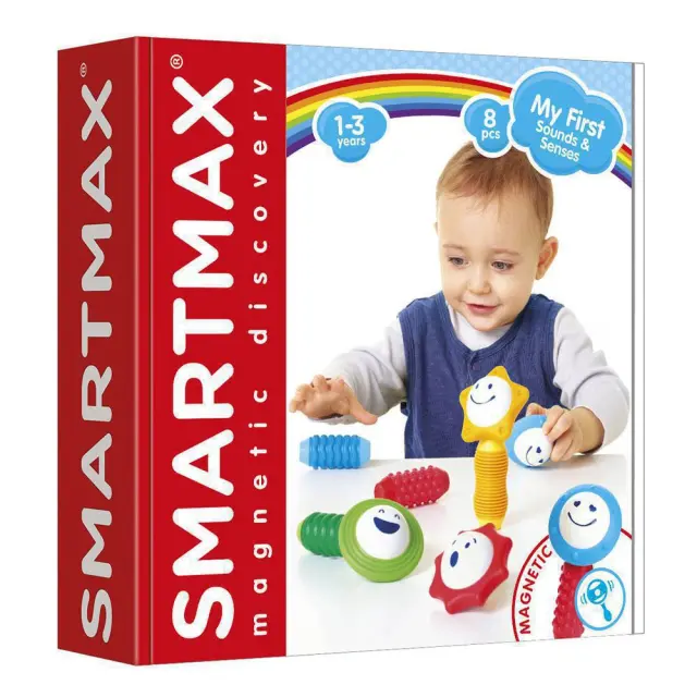 SmartMax Εκπαιδευτικό Παιχνίδι με Μαγνήτες 'Οι Πρώτοι Μου Ήχοι και Αισθήσεις (12+ μηνών) 125047