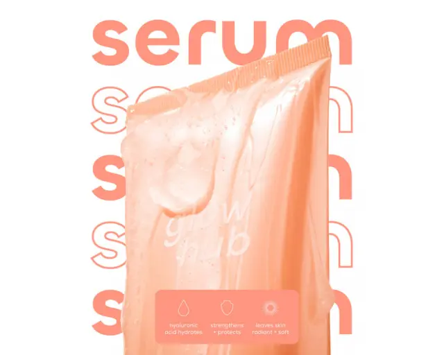 GLOW HUB NOURISH & HYDRATE HA BODY SERUM 200ML 2