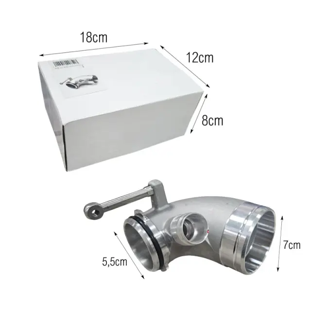 Βαλβίδα EGR Αλουμινίου για Turbo 5,5cm – 7cm - Aluminum EGR Valve for Turbo 081224 2
