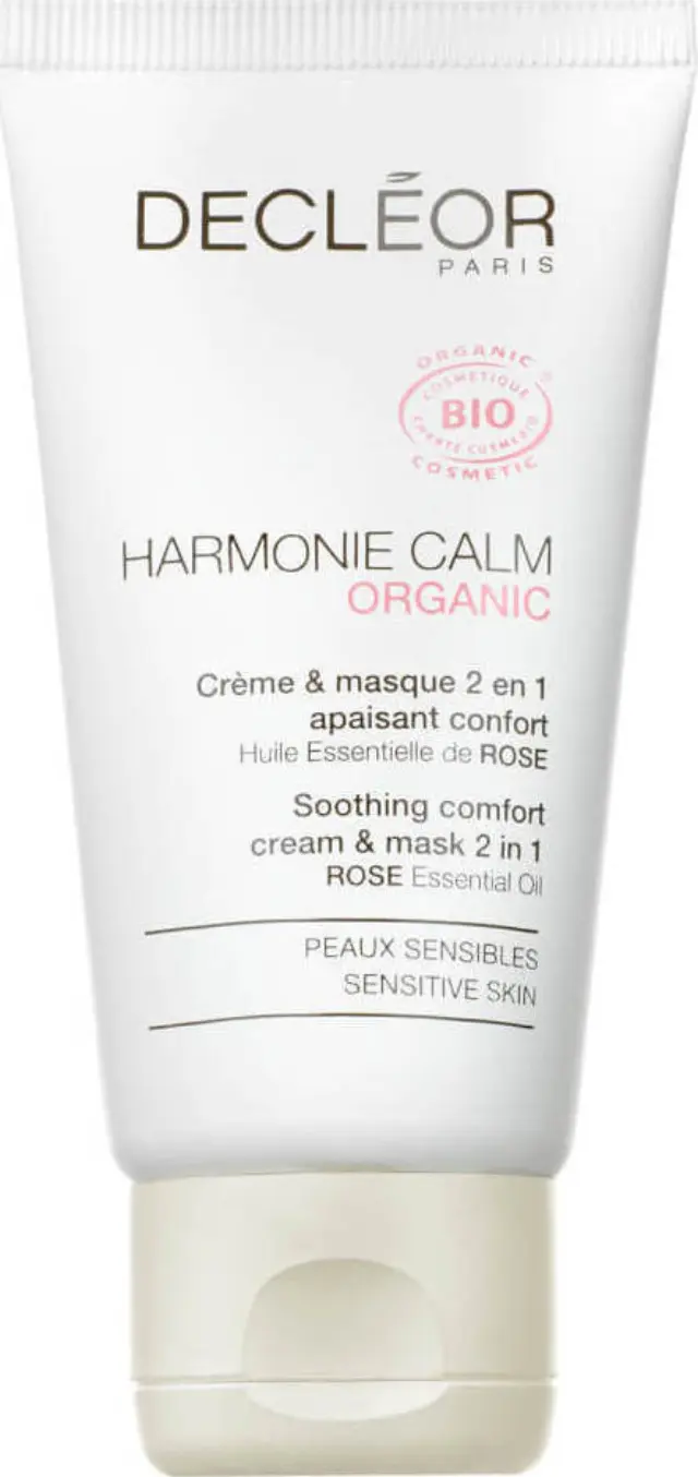 Decleor Organic Harmonie Calm Soothing Comfort 2 in 1 Cream & Mask Κρέμα και Μάσκα Προσώπου 50ml
