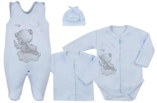 Σετ Nεογέννητου Angel Bear Light Blue 5904506807703