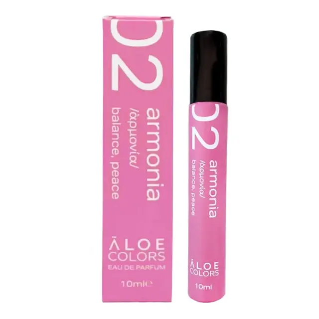 Aloe Colors Aroma 02 Armonia Eau De Parfum, Γυναικείο Άρωμα Travel Size, 10ml