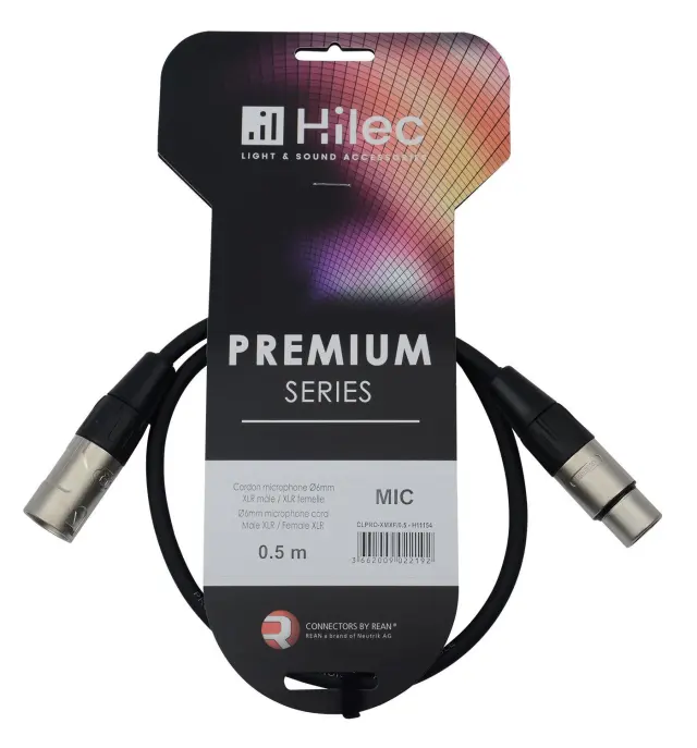 HILEC CLPRO-XMXF/0.5 ΚΑΛΩΔΙΟ ΜΙΚΡΟΦΩΝΟΥ ΜΗΚΟΥΣ 0.5m