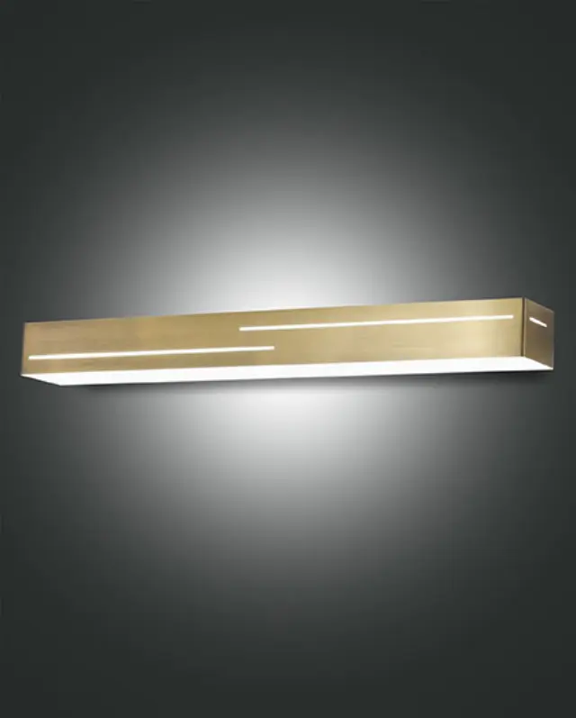 Banny 3618-26 φωτιστικό απλίκα 50cm Σατινέ ορείχαλκος