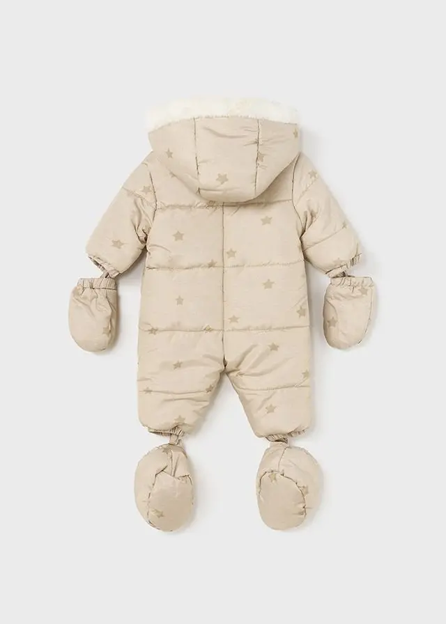 Mayoral New Born Φόρμα Εξόδου Μικροΐνες Ecofriends Χρώμα 60 Μπεζ (12-02624-060) Μπεζ - 4-6 μηνών 2