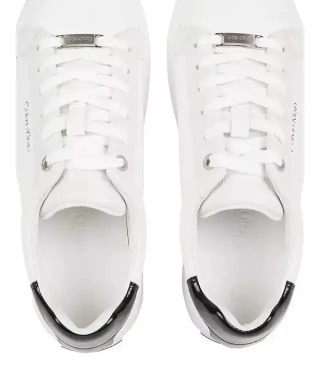 Calvin Klein - Γυναικεία Sneakers Donna HW0HW01406-YBR Λευκό 3