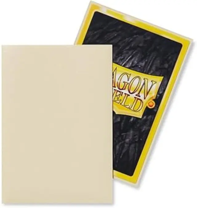 Dragon Shield Small Sleeves - Japanese Matte Ivory (60 Sleeves) 2