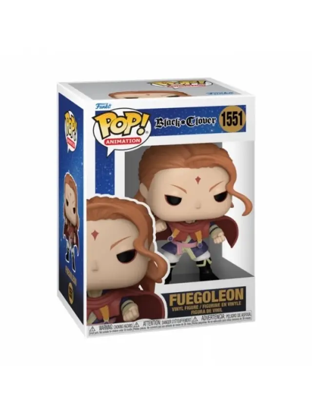 Funko Pop! Animation: Black Clover - Fuegoleon #1551 Vinyl Figure 2