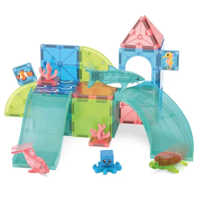 Magna-Tiles Μαγνητικά Πλακίδια Coral Reef 25 Κομμάτια (3+ ετών) 262025CR 3