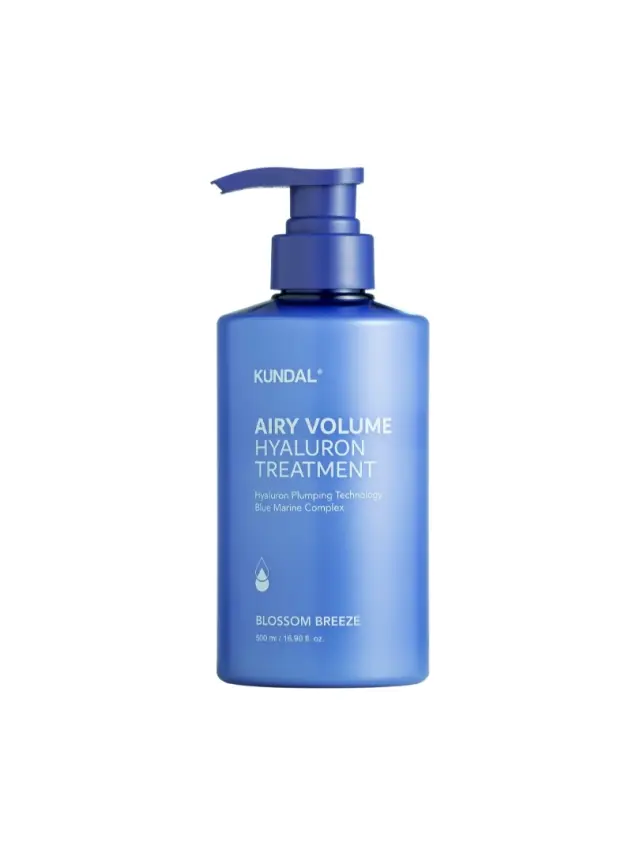 Kundal Airy Volume Hyaluron Treatment 500ml - Θεραπεία μαλλιών για όγκο με άρωμα Blossom Breeze