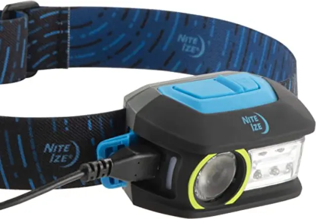 Φακός Κεφαλής Επαναφορτιζόμενος NITE IZE RADIANT 300 Μπλε 2