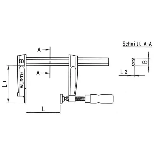 ΣΦΙΓΚΤΗΡΑΣ ΚΑΣΤΑΝΙΑΣ 250X120MM WURTH 071467625 2