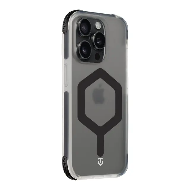 Tactical MagForce Hexagon Cover for Apple iPhone 15 Pro T-Black 2