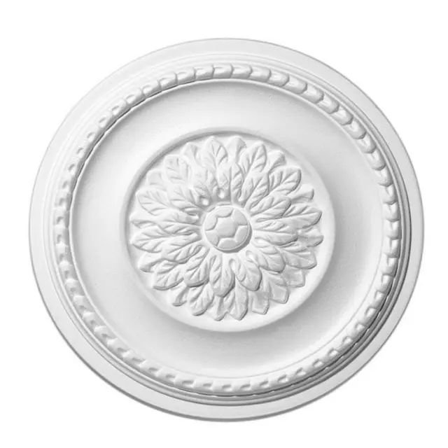 Deco Ροζέτα Οροφής Φωτιστικού πολυστερίνης 420mm Λευκή / Elisa