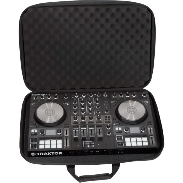 WALKASSE W-MCB640 Shockproof Eva Case NI® KONTROL S4MK3/S3 Pioneer® DDJ-SR2 Black (Backpack Shoulder bag).