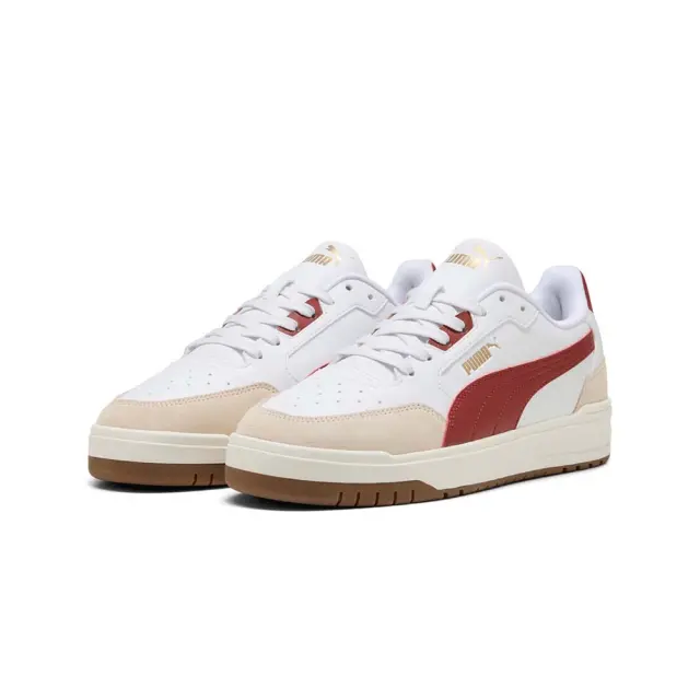 Puma Men's Shuffle Downtown OG Άσπρο - Μπορντό 403840-07 (Puma) 3