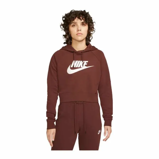 Nike Sportswear Essential Hoodie (CJ6327-273) - Καφέ