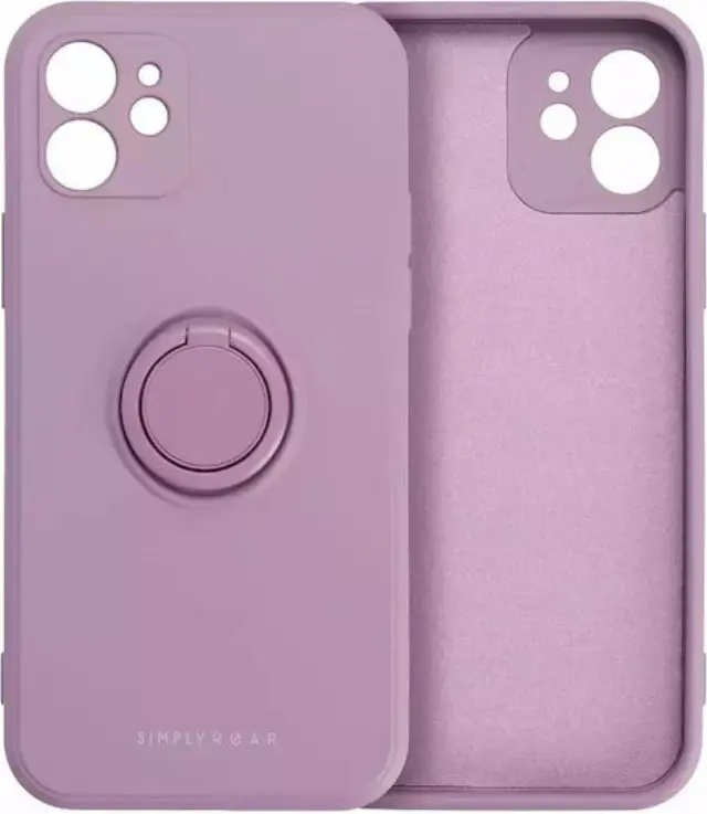 Θήκη Roar Amber Back Cover Σιλικόνης Μωβ (iPhone 13 Pro) 2