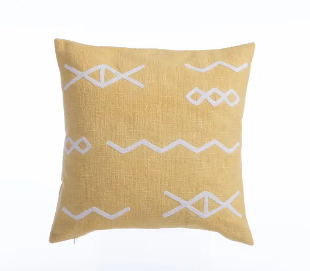 ΔΙΑΚΟΣΜΗΤΙΚΟ ΜΑΞΙΛΑΡΙ CREATE 45X45 NEF-NEF HOMEWARE YELLOW 2