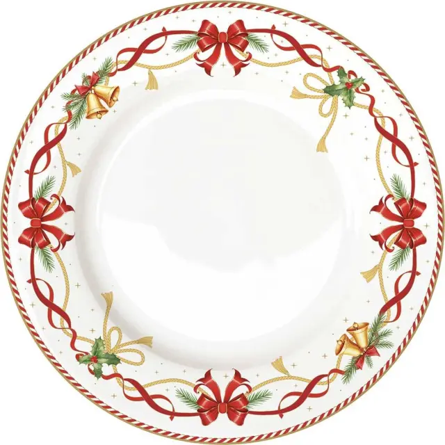 Marva Christmas Tale Πιάτο Φαγητού Πορσελάνη 26.5cm