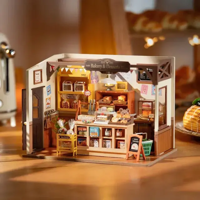 Robotime DIY Miniature House Becka‘s Baking House DG161 2