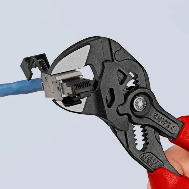 Knipex 8602180 Γκαζοτανάλια κλειδί βαριά μόνοση με άνοιγμα ως 40mm Νο180mm 2