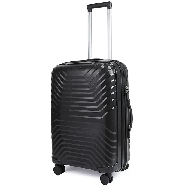Βαλίτσα Cardinal 7000 (PP) μεσαία 66,5x27,5x45 cm μαύρο - Medium