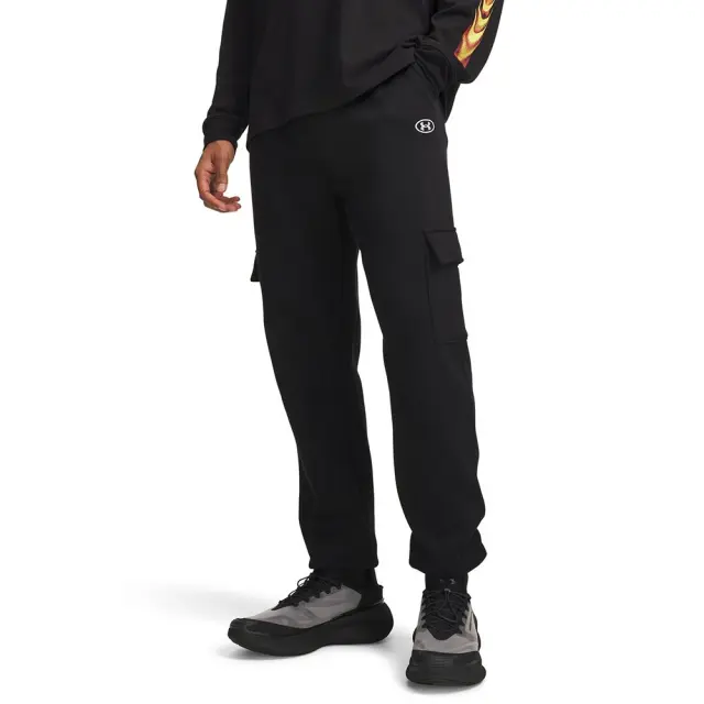 Under Armour Rival Fleece Cargo Jgrs (6013443-008) - Μαύρο