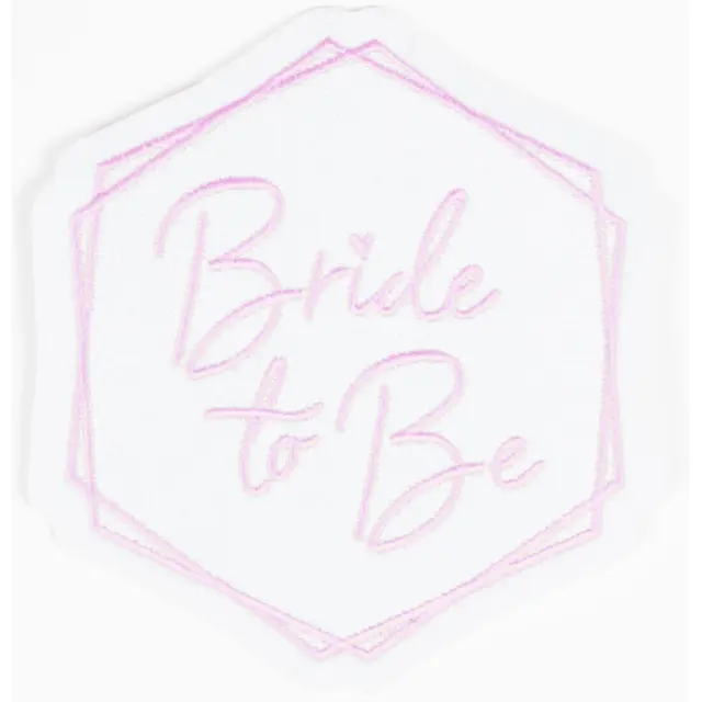 Θερμοκολλητική Στάμπα Bride To Be 9.8 x 9.1 εκ