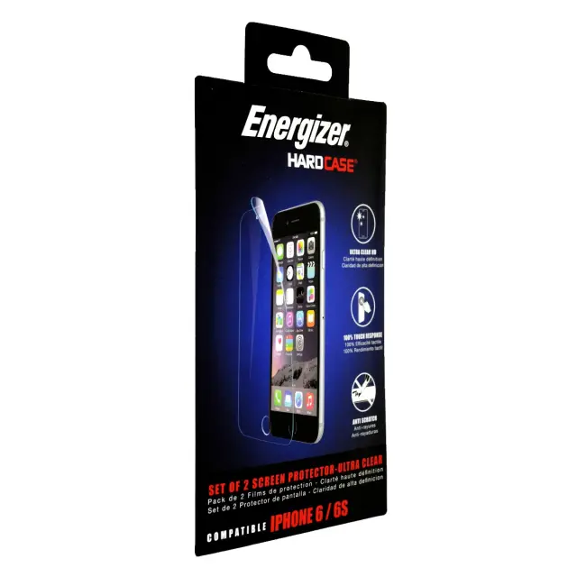 Μεμβράνη Προστασίας Energizer Ultra Clear HD Anti-Scratch Anti-Glare για Apple iPhone 6 6s 7 8 SE(2020) 2τεμ. 3